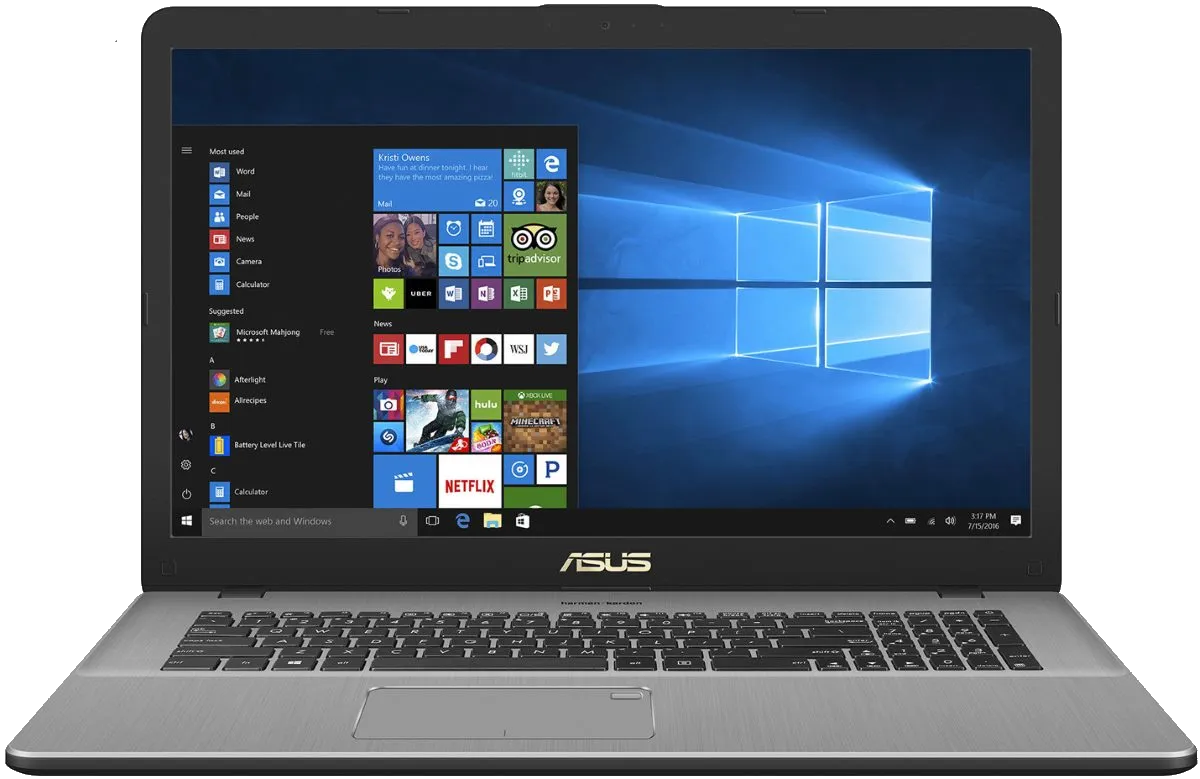 Замена северного моста Asus 17 N705UF