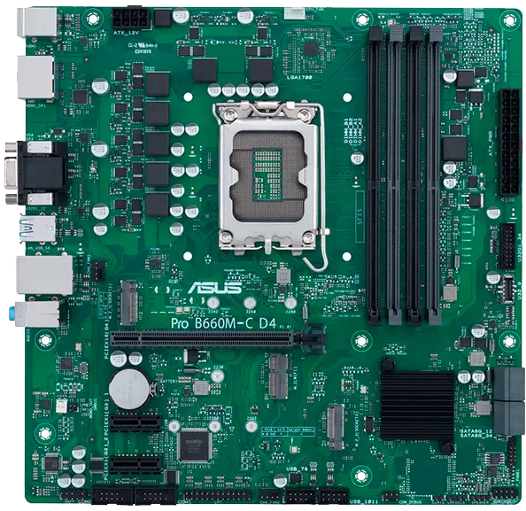 Замена батареи Asus Pro B660M-C D4-CSM