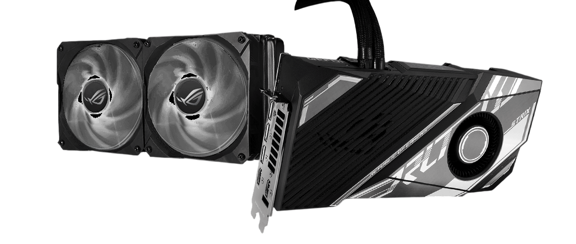 Замена разъёма Asus ROG-STRIX-LC-RTX3080TI-O12G-GAMING